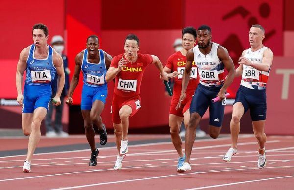 2012年男子4x100米接力决赛？伦敦奥运会男子接力