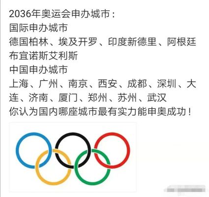 2020到2036奥运会主办城市是？2028上海奥运会