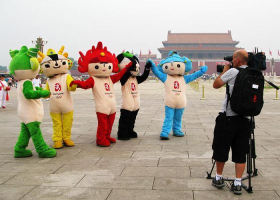 奥运会吉祥物贝贝欢欢晶晶介绍？奥运会欢欢图片