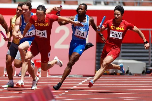 奥运会4x100米接力赛男子多少秒（奥运会男子4 100接力）