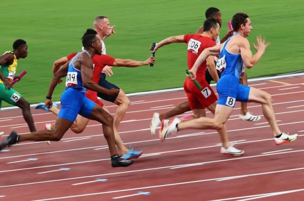 奥运会4x100米接力赛男子多少秒（男子接力赛奥运会）