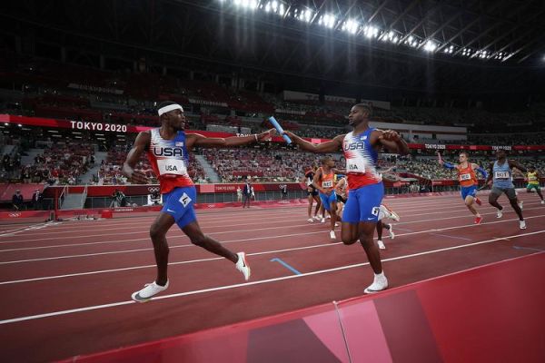 4 x400 米世界纪录（伦敦奥运会4x400决赛）