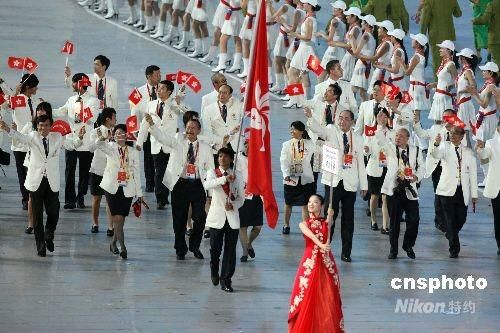 我和我的祖国时间线（香港版北京奥运会开幕式）