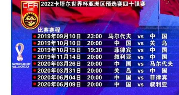 2022年世界杯预赛时间（2022奥运会预赛）