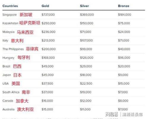 奥运会奖金发放标准（国家奥运会政策）